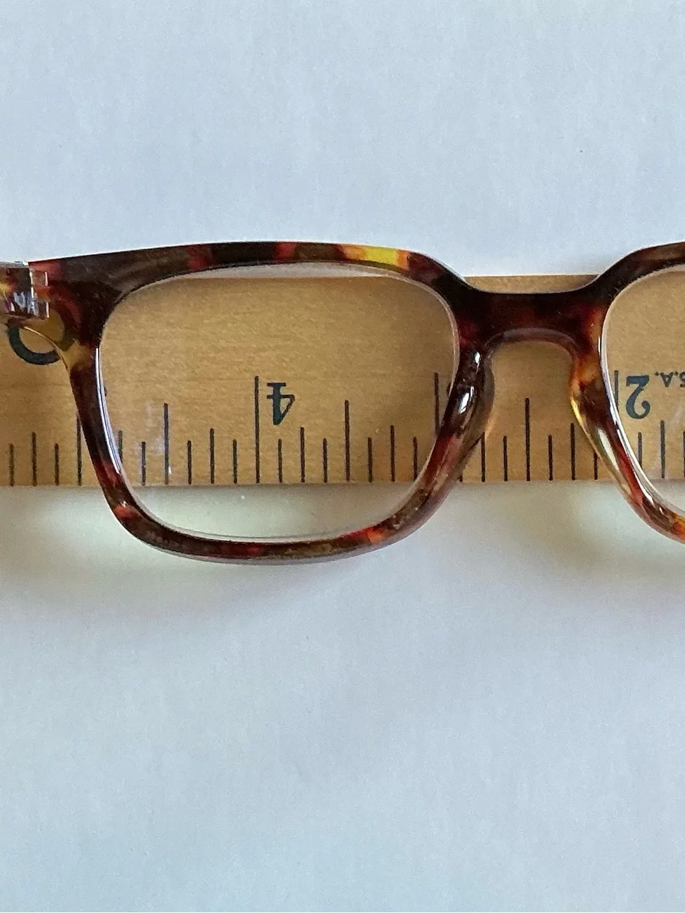 Zenni Eyeglasses +2.50 Brown with Case